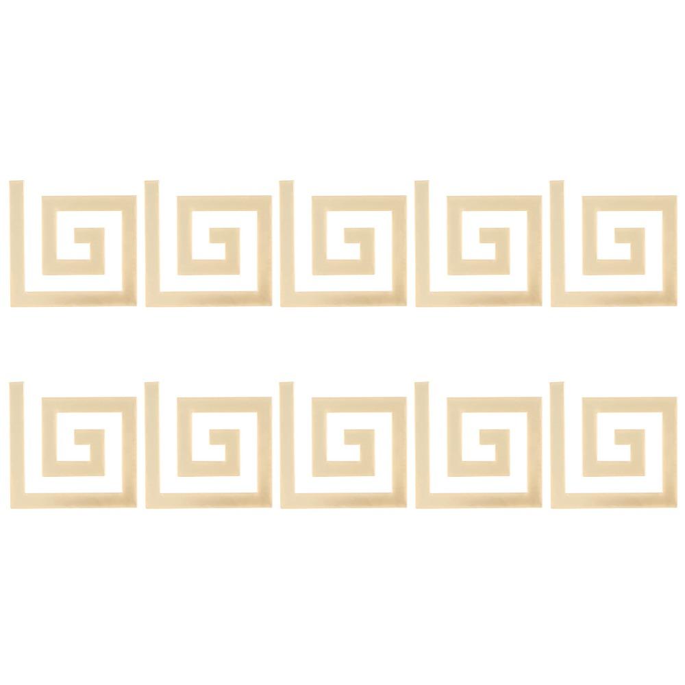 10Pcs 3D Acrylic Wall Decor Acrylic 3D Wall Sticker Stylish Mirror Wall Sticker  DIY Decoration