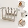 Rust-proof Toast Holder Extended Handle Bread Stand Stainless Steel Toast Rack  Breakfast