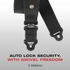 Guitar Strap Auto Lock Swivel Guitar Strap with Auto Mechanism PWSALSV00 [D'Addario] Lock/Swivel