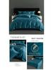 High-End 60s Long-Staple Cotton Embroidered Four-Piece Bedding Set with Duvet Cover & Bed Sheet