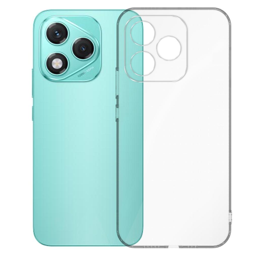 KALEBOL For Honor 400 Lite 5G Clear Case 1.5mm Thickened TPU Shockproof Phone Cover
