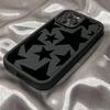 Premium sense black star mobile phone case for iPhone15Pro all-inclusive anti-drop 14 Apple 13/12/11 soft 7