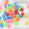 50Pcs Random Mix Colorful 8Mm Dice Beads For Jewelry Making Diy Handmade Necklace Bracelet Key Chain Accessories
