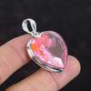 Faceted Pink Kunzite Pendant Top Quality Gemstone Pendant 925 Sterling Silver Pendant Antique Jewelry Handmade Elegant Pendant Gifts For Her