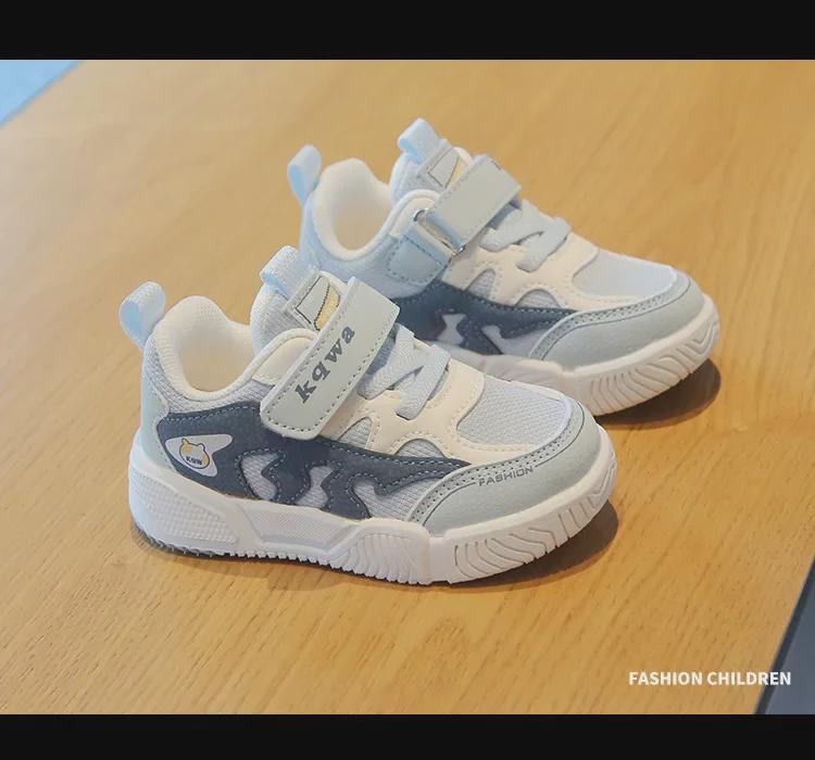 2023 Autumn Kids' Sports Shoes: Soft Soles & Breathable Design for Boys & Girls Ages 1-3