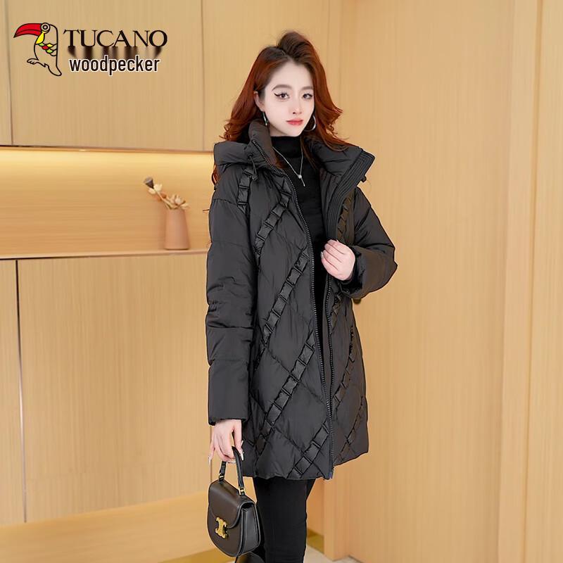 TUCANO Women's Thickened Loose-Fit Down Jacket