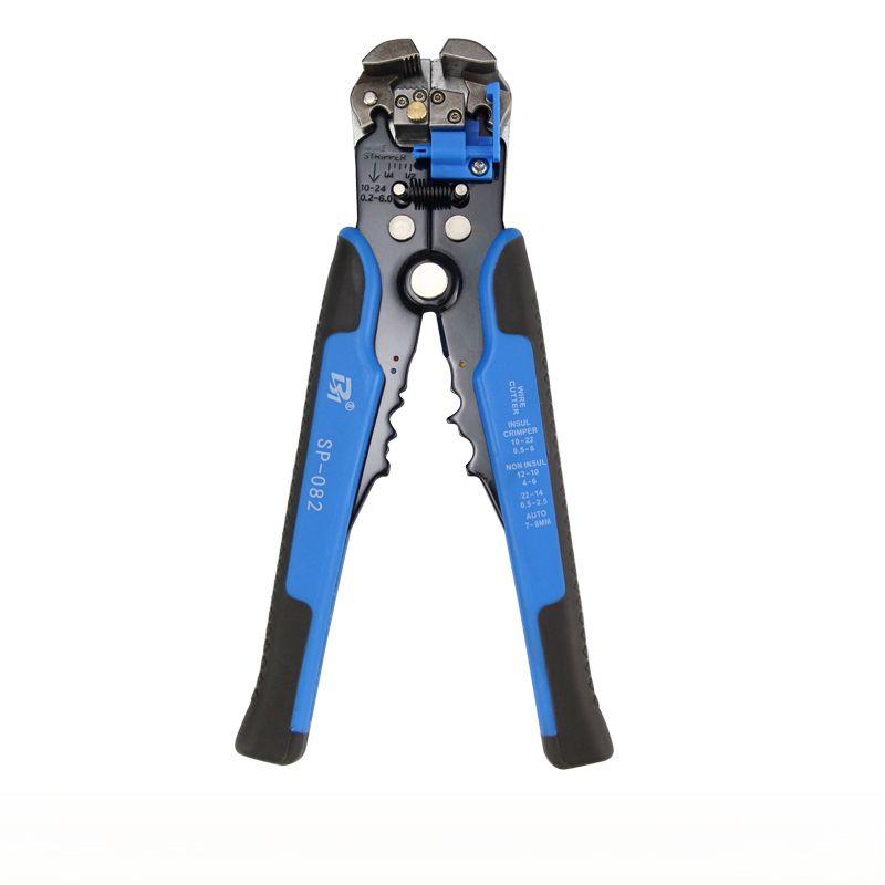 Hanbang Multifunctional Automatic Wire Stripper & Crimper Pliers - Chrome Vanadium Steel