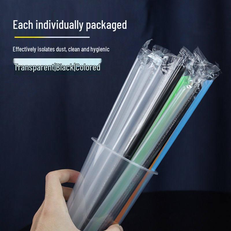 ZISIZ Disposable Drinking Straws