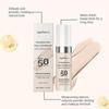 Ivory flawless warm-changing foundation moisturizing, oil-control, non-slip, light and breathable foundation 30ML