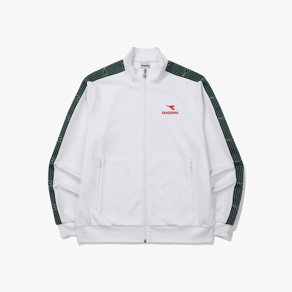 Diadora Legacy Jersey Track Jacket Off White