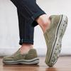 Fashion Designer New Men's Slip On Breathable Fabric Thick Bottom Casual Shoes Male Outdoors Walking Footwears Zapatos Hombre
