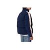 Reebok Color Block Stand Collar Zipper Long Sleeve Down Jacket Unisex outerwear Navy-Blue REJU4FD54N3