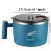 Bowl, Lunch Container,1000ml Large Thai Soup Bowls, Tableware with Phone Stand, Cereal Bowls for Home, Kitchen, Camping,