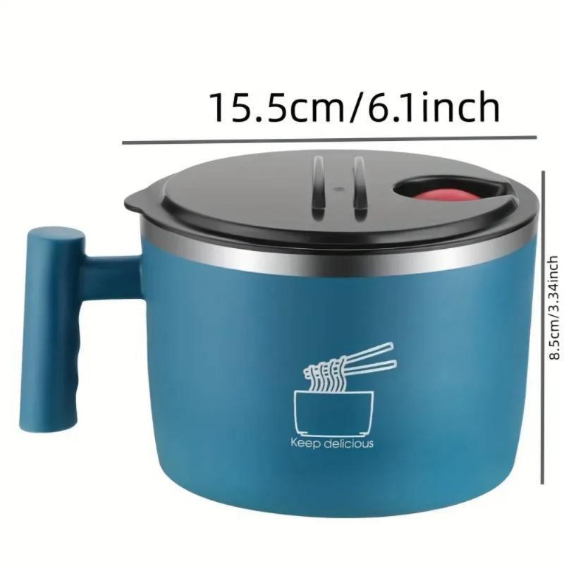 Bowl, Lunch Container,1000ml Large Thai Soup Bowls, Tableware with Phone Stand, Cereal Bowls for Home, Kitchen, Camping,