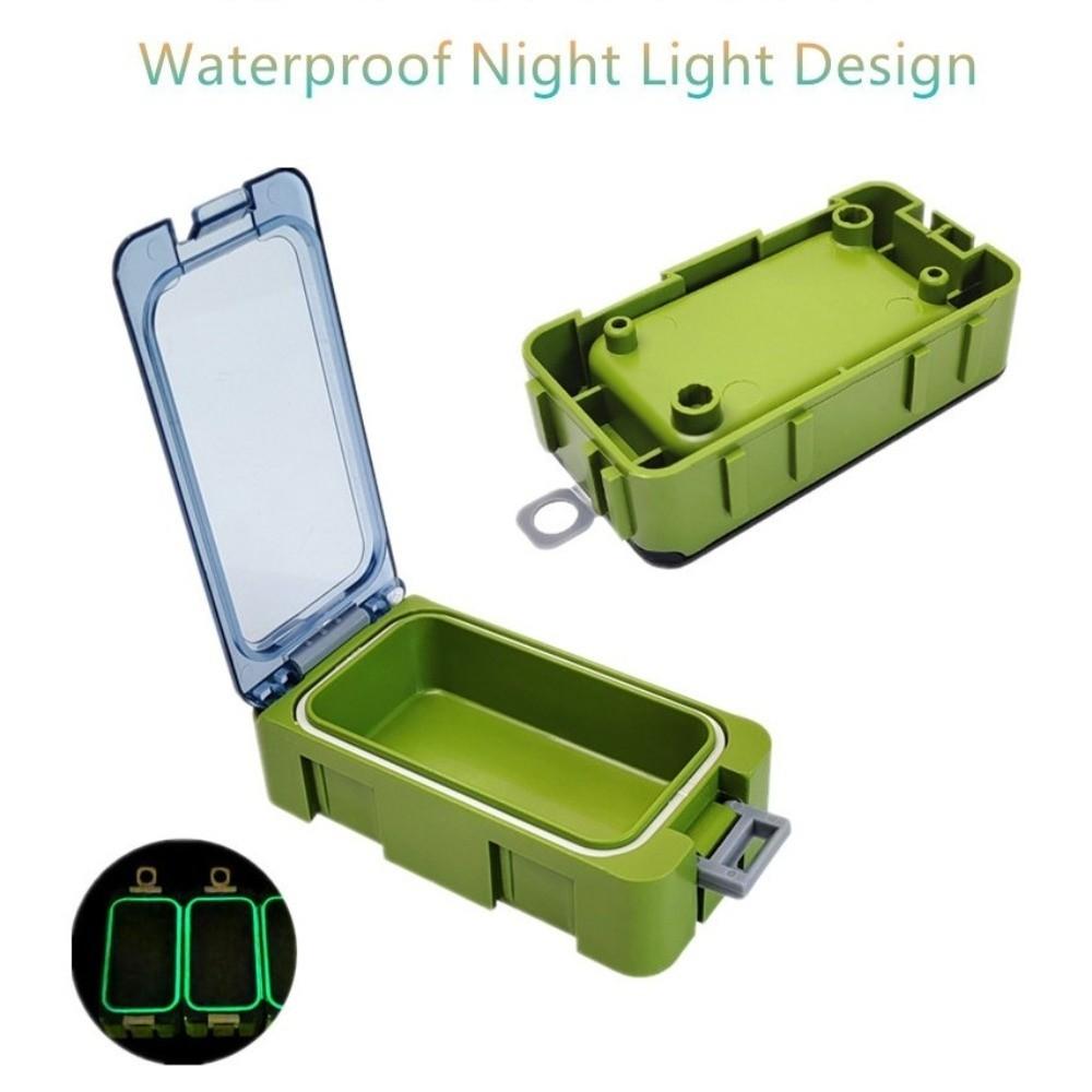 3pcs Plastic Bait Storage Box Mini Fishing Accessory Box Fishing Box Fishing Tackle Box Sea Fishing