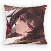 Elegant Trickster Idol Sparkle Pillow Case Antidustmite Pillowcase Invisible zipper silky short plush Sofa cushion cover