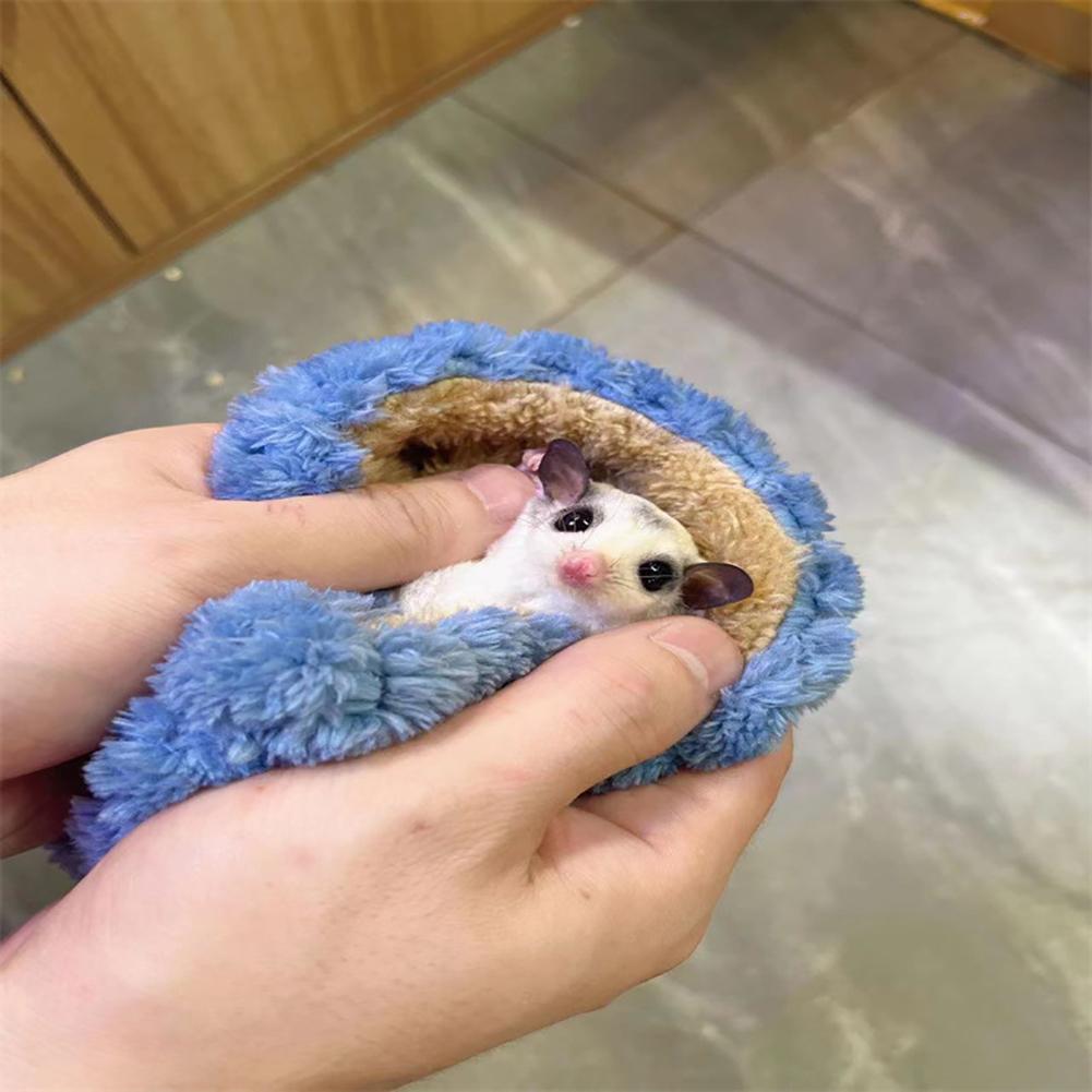 Mini Portable Carrier Bag Comfortable Breathable Drawstring Design Outing Bag For Hamster Chinchilla