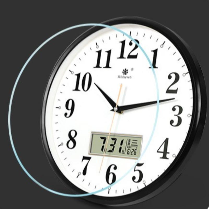 Kalender Wanduhr Moderne Wanduhr Luxuriös Minimalistisch Elegant Dekorative Uhren Innenraum Stille Ästhetische Wohnzimmer Uhren