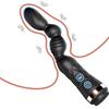 Vibrating Butt Plug Anal Beads Flexible Butt Plug Prostate Massage Anal Plug Stimulator Masturbator Adult Sex Toy for Men Women