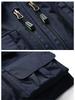 Men's Quick-Dry Mesh Multi-Pocket Plus Size Fishing Photography Vest