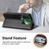 For Xiaomi 17 Pro Max Case Wallet Tri-Color Stitching Leather Phone Cover with Elastic Wristband