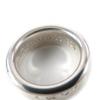 Excellent TIFFANY&Co. Ring 1997 Logo Design Narrow Silver 925 Women Used