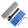 Right Hand Cutting Carbide Inserts For Metal Cutting Shank Diameter 12mm Shank Length 100mm Strong Grip Feature