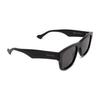 Gucci Side Logo Letter Design Irregular Shape Sunglasses Men Sunglasses Black GG1427S001
