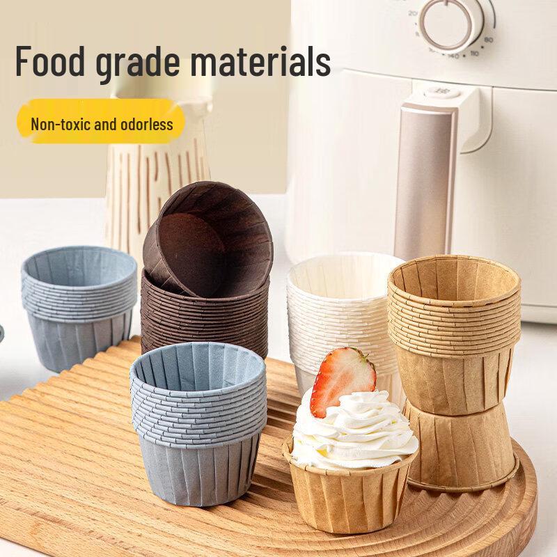 Rolled Edge Paper Baking Cups