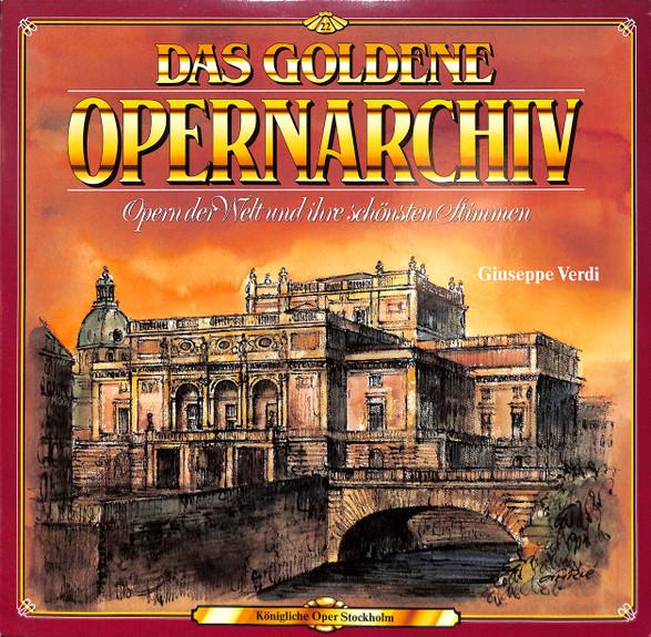 

LP Record GIUSEPPE VERDI SHERRILL MILNES Das Goldene Opernarchiv Opern Der 631226 Parnass Germany Classical Used