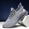 Men's Summer New Breathable Thin Mesh Shoes Men's Korean Version Trendy One-pedal Lazy Shoes Men's Hollow Fly-woven Mesh Shoes