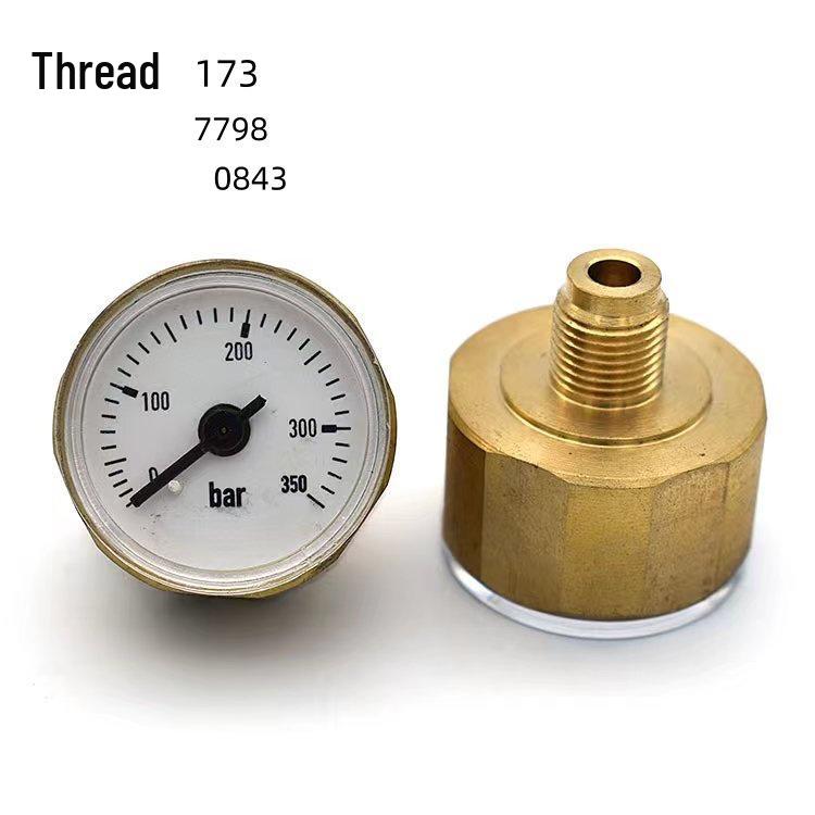 Diving & Firefighting Inflation Valve with Quick Coupler and Pressure Gauge