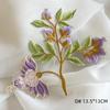 Elegant Iron-On Patches Stylish Floral Patches Decorative Embroidery Appliques  Clothing Decoration