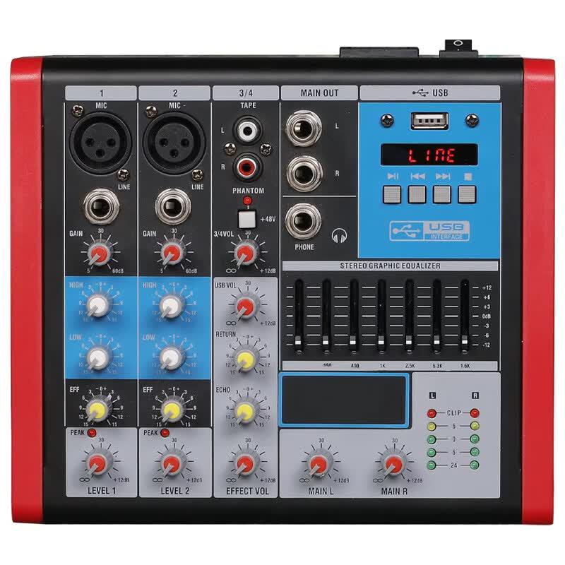 Runpu Professional Conference Audio Mixer