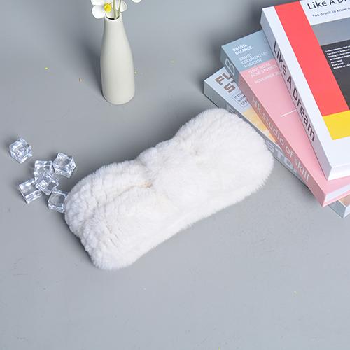 Women's Luxury Winter 100% Rex Rabbit Fur Knitted Elastic Headband High Quality Real Fur Hair Band Fashion Hair Accessories