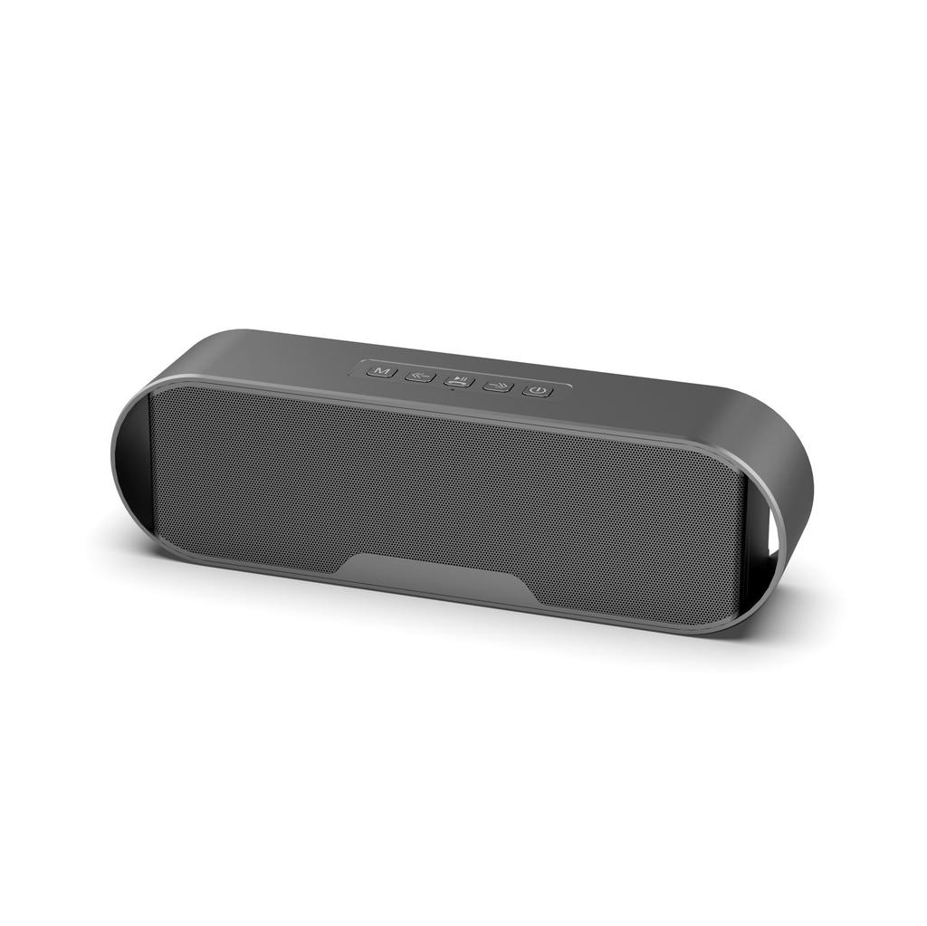 Bluetooth Super Bass Wireless Vibration Speaker with Two Bass Vibrating Diaphragm Red