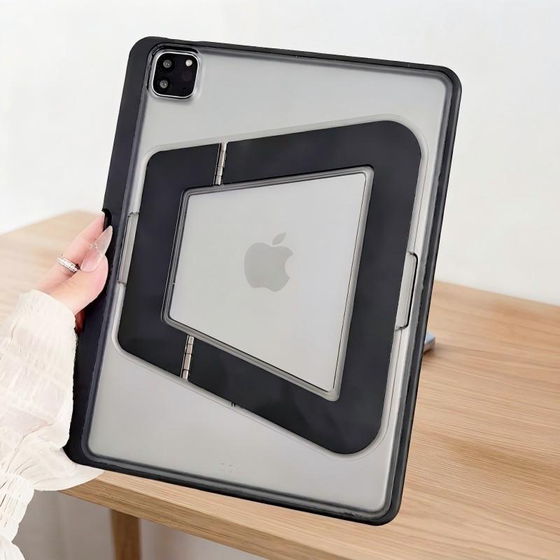 IPad Air 11 Case With Built-in Stand 10.2 Inch Matte Back Cover Pencil Holder Shockproof Anti-Scratch