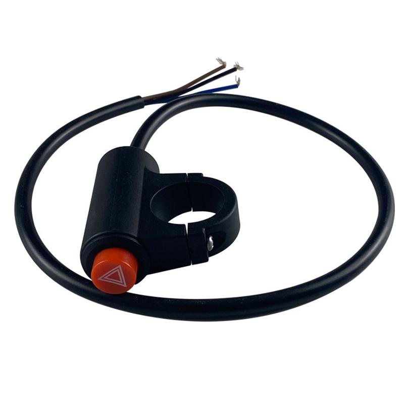 

Переключатель на руле мотоцикла, переключатель двойной аварийной сигнализации, переключатель аварийной лампы электромобиля, кнопка, мотоаксессуары