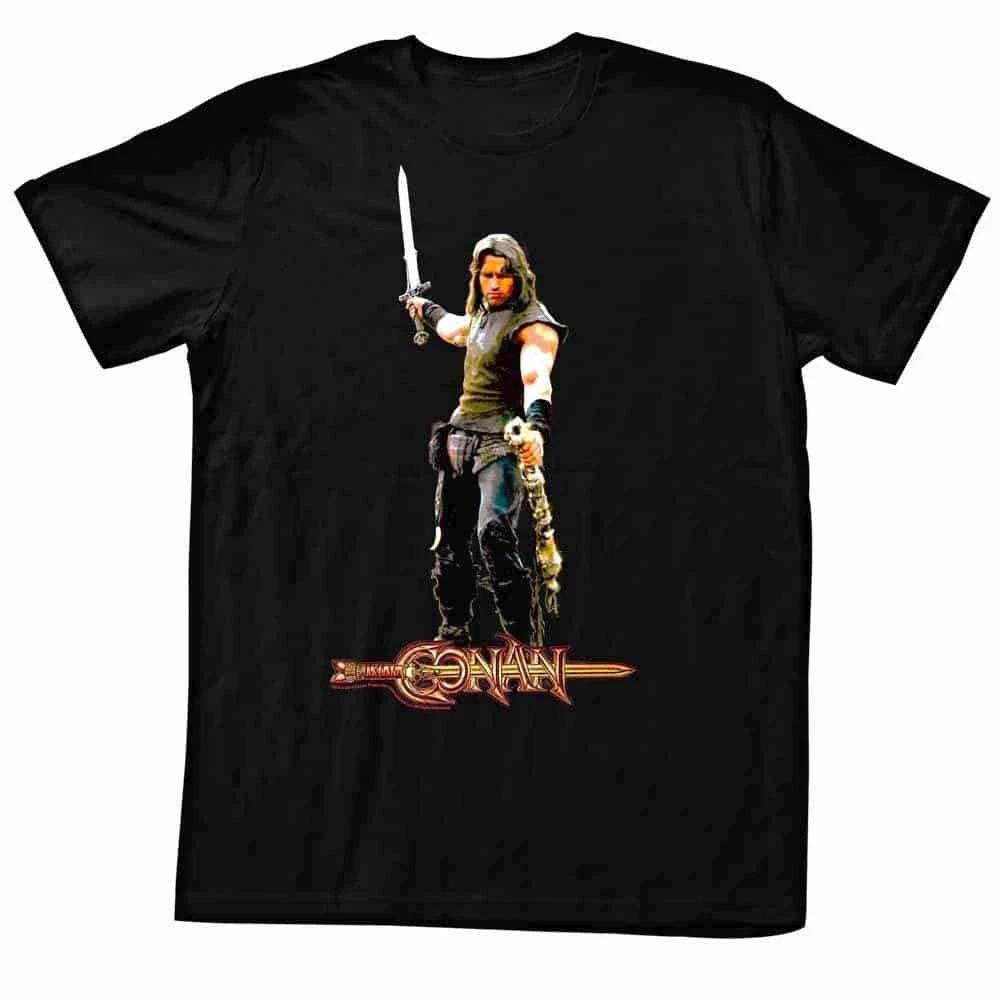 Conan the Barbarian Sword Raised Men s T Shirt XL