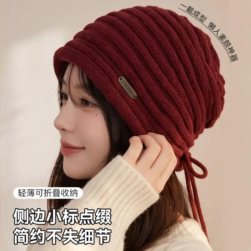 Unisex Knit Beanie Hat Winter Warm Fleece Lined Thick Cable Stitch Cap Cold Weather Outdoor
