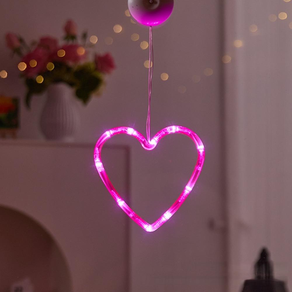 Beautiful Valentine Day LED String Lights Creative Suction Cup Atmosphere Light  Proposal Ceremony