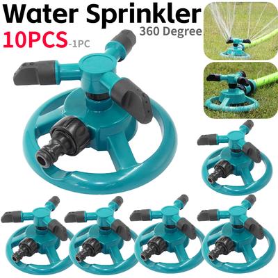 Automatic Sprinkler for Vegetable Garden To Cool Down 360-degree Rotating Sprinkler