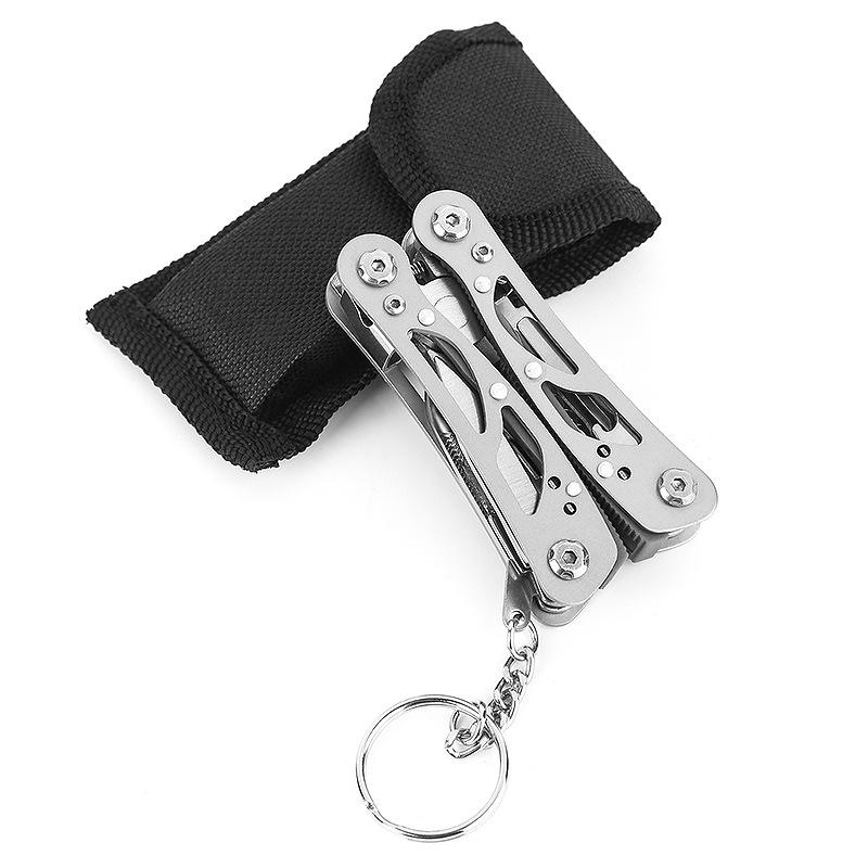Mini Multitool Outdoor Small Pliers,Pocket Multitool Pliers with Knife,Smart Plier,Bottle Opener,Double-sided Polishing Multools