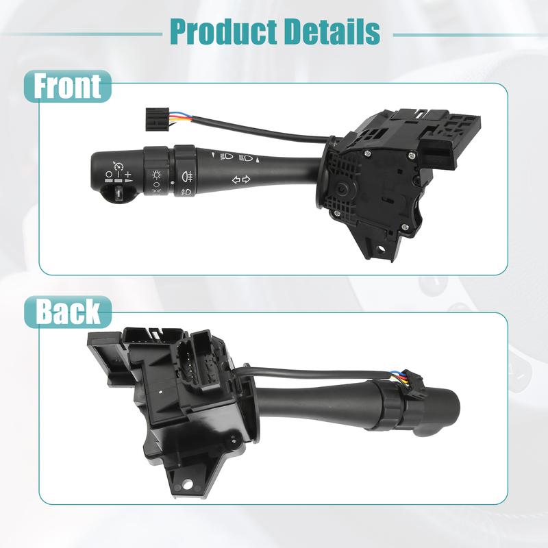 X Autohaux Car Steering Column Turn Signal Switch Combination Cruise Control Switch 25743473 for Cadillac 2004-2007 Accessories