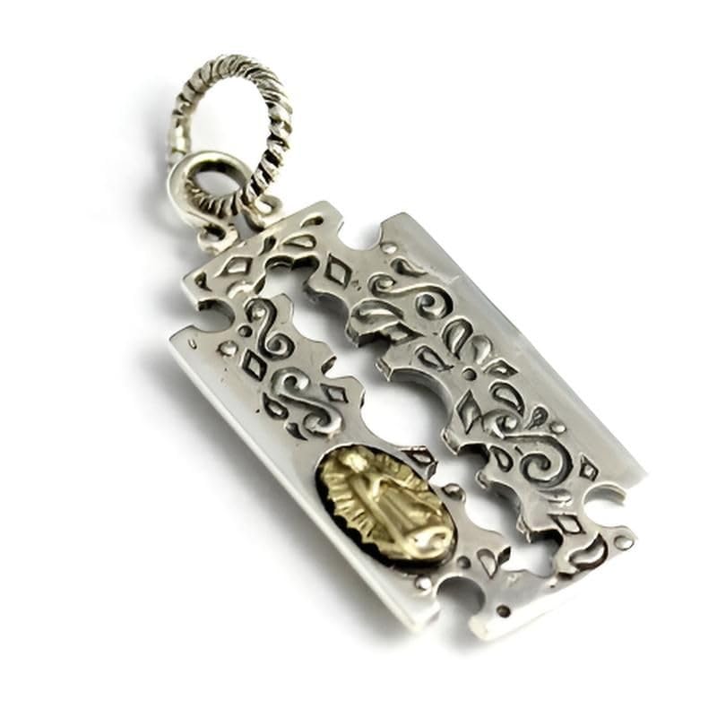 

Skull Maria Pendant by goodvibrations, Razor-shaped, Silver, for Women and Men