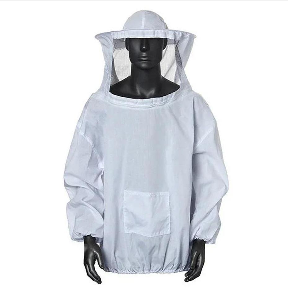 1 Pcs Anti Bee Clothing Breathable Beekeeping Clothing Anti Bee Clothing Anti Bee Hats Bee Tools Anti Bee Clothing белый