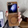 Samsung Galaxy Z Flip7 Retro Crazy Horse Struktur Magnetische Hülle für Flip6/5