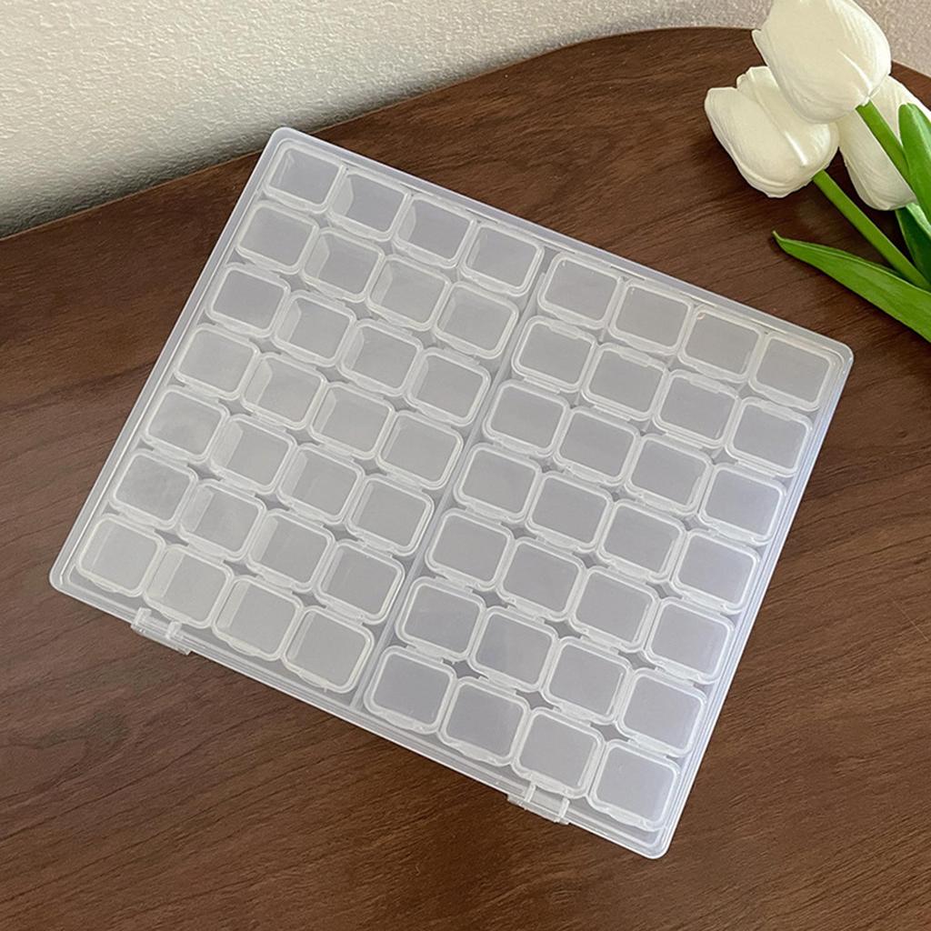 Plastic Jewelry Tray Earring Storage Case Easy To Carry Jewelry Organizers Storage Solution for Small Earrings and Rings