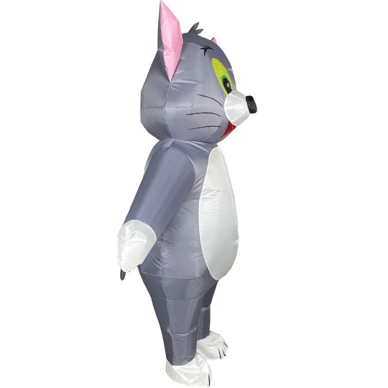 Cat Inflatable Show Cat And Mouse Doll Cartoon Doll Costume Wear Cartoon Styling Party Toy