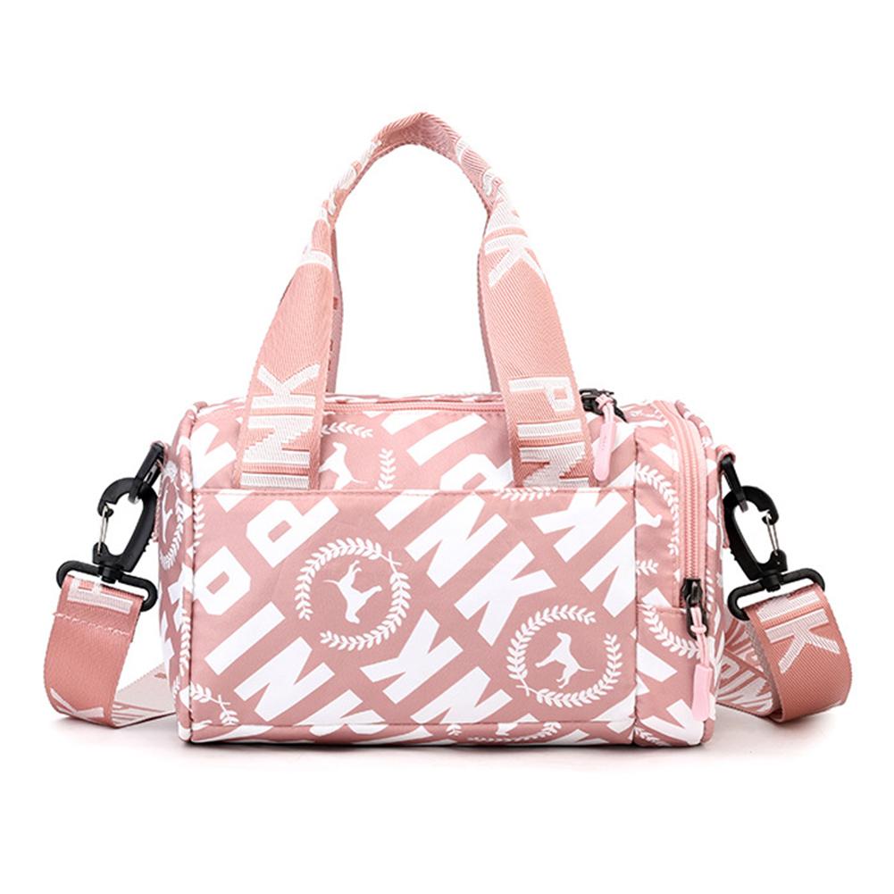 Women Fitness Bag Large Capacity Small Fitness Training Bag Multifunctional Wear-resistant Adjustable Strap for Travel Swimming